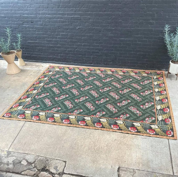 Vintage Wool Decorative Rug Carpet