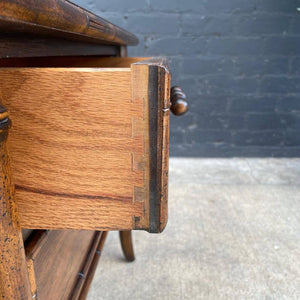Pair of Vintage Hollywood Regency Faux Bamboo Night Stands by Century Furniture, c.1960’s