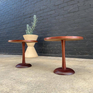 Pair of Mid-Century Modern Rosewood Side Tables, c.1960’s