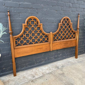 Hollywood Regency Style King Size Headboard, c.1960’s