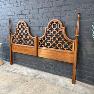 Hollywood Regency Style King Size Headboard, c.1960’s