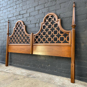 Hollywood Regency Style King Size Headboard, c.1960’s
