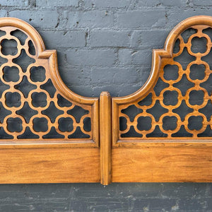 Hollywood Regency Style King Size Headboard, c.1960’s