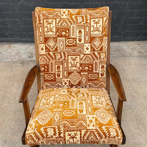 Vintage Mid-Century Modern Sculpted Rocking Chair