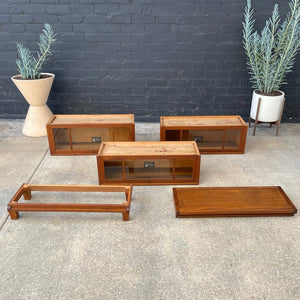 Vintage Barristers Oak Stackable Bookcase by Viking