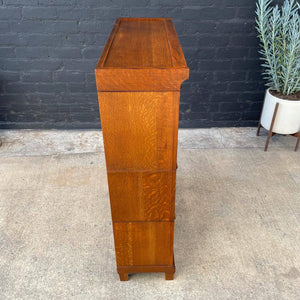 Vintage Barristers Oak Stackable Bookcase by Viking