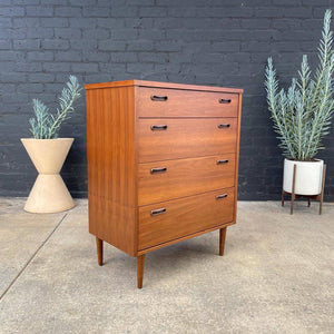 Mid-Century Modern Walnut Highboy Chest of Drawers, c.1960’s