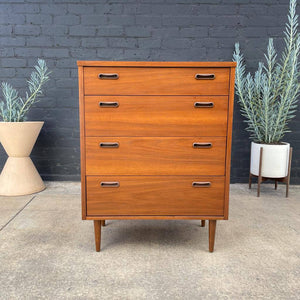 Mid-Century Modern Walnut Highboy Chest of Drawers, c.1960’s