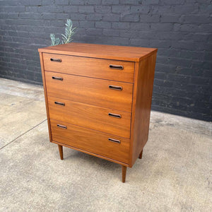 Mid-Century Modern Walnut Highboy Chest of Drawers, c.1960’s