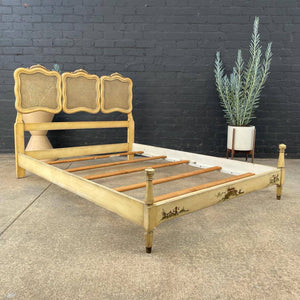 Hollywood Regency Style Full-Size Bed Frame, c.1960’s