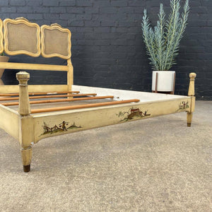 Hollywood Regency Style Full-Size Bed Frame, c.1960’s