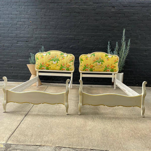 Pair of Vintage Full-Size Bed Frames, c.1960’s