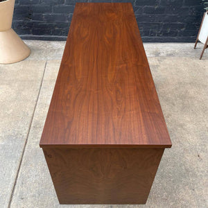 Mid-Century Modern Walnut Credenza by Stanley Furniture, c.1960’s