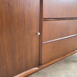 Mid-Century Modern Walnut Credenza by Stanley Furniture, c.1960’s