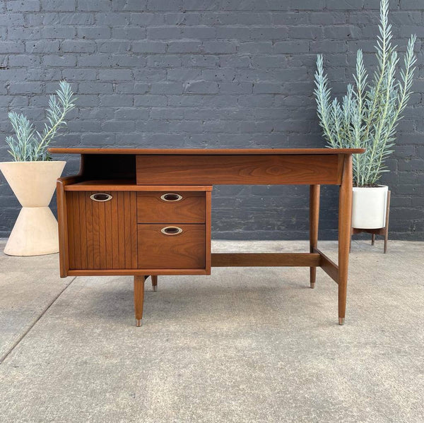 Mid-Century Modern Walnut Desk by Hooker Furniture, c.1960’s