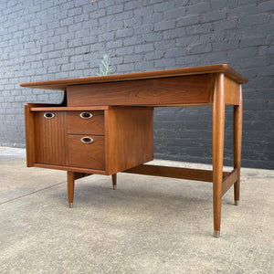 Mid-Century Modern Walnut Desk by Hooker Furniture, c.1960’s