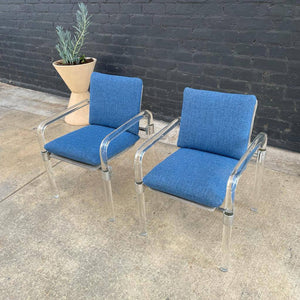 Pair of Mid-Century Modern Pipe Line Series II Arm Chairs by Jeff Messerschmidt, c.1980’s