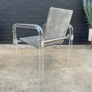 Pair of Mid-Century Modern Pipe Line Series II Arm Chairs by Jeff Messerschmidt, c.1980’s