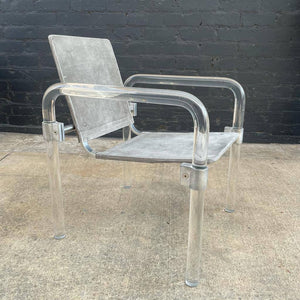 Pair of Mid-Century Modern Pipe Line Series II Arm Chairs by Jeff Messerschmidt, c.1980’s