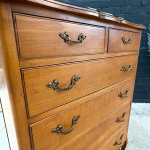 Vintage French Provincial Style Highboy Dresser, c.1950’s