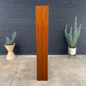 Danish Modern Teak Bookshelf with Adjustable Shelves, c.1960’s