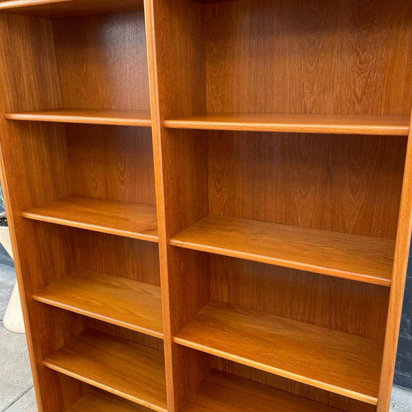 Danish Modern Teak Bookshelf with Adjustable Shelves, c.1960’s