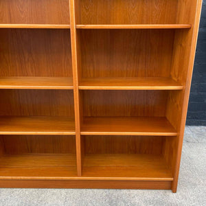Danish Modern Teak Bookshelf with Adjustable Shelves, c.1960’s