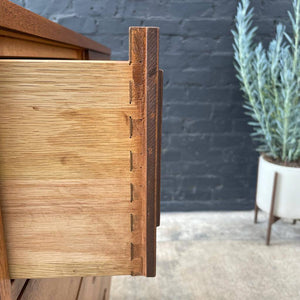 Mid-Century Modern “Sculptra” Walnut Highboy Dresser by Broyhill, c.1960’s