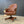 Vintage Cognac Button Tufted Leather Office Chair, c.1960’s