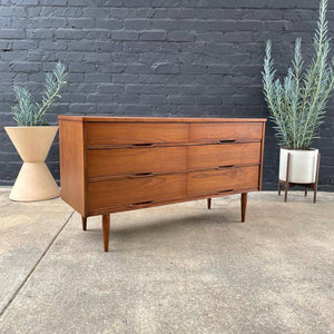 Vintage Mid-Century Modern Walnut Dresser, c.1960’s