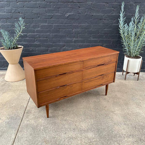 Vintage Mid-Century Modern Walnut Dresser, c.1960’s
