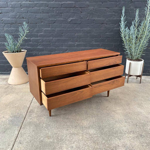 Vintage Mid-Century Modern Walnut Dresser, c.1960’s