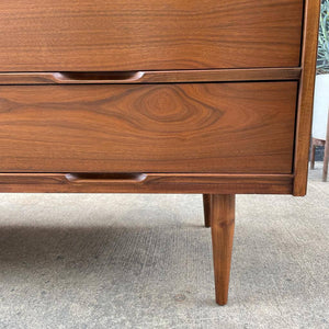 Vintage Mid-Century Modern Walnut Dresser, c.1960’s