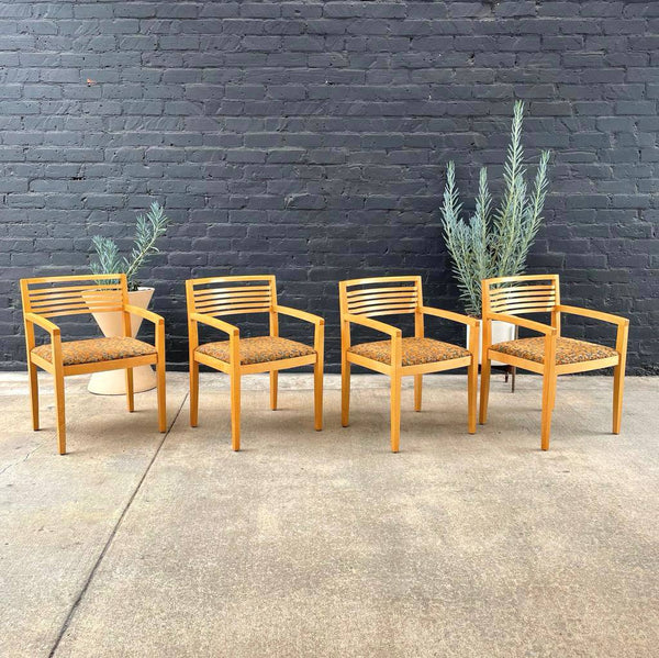 Set of 4 Vintage “Ricchio” Knoll Dining Chairs, c.1990’s