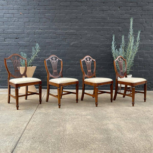 Set of 6 Antique Mahogany Dining Chairs, c.1950’s