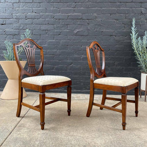 Set of 6 Antique Mahogany Dining Chairs, c.1950’s