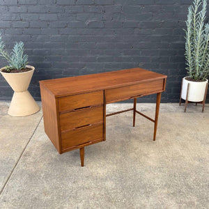 Mid-Century Modern Walnut Writing Desk, c.1960’s