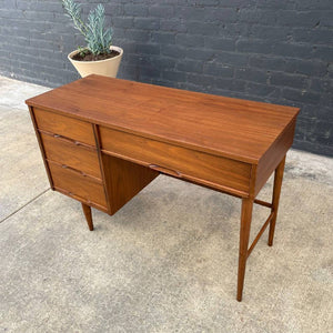 Mid-Century Modern Walnut Writing Desk, c.1960’s