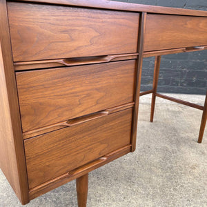 Mid-Century Modern Walnut Writing Desk, c.1960’s