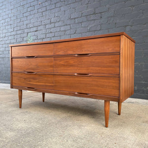 Vintage Mid-Century Modern Walnut Dresser, c.1960’s