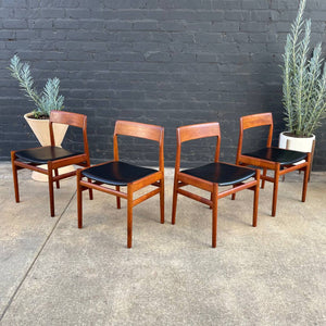 Set of 6 Mid-Century Modern Teak Dining Chairs by R.S. Associates, c.1960’s
