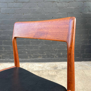 Set of 6 Mid-Century Modern Teak Dining Chairs by R.S. Associates, c.1960’s