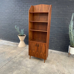 Mid-Century Modern Walnut Bookcase Shelf, c.1960’s