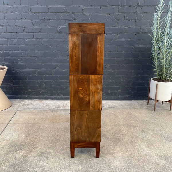Vintage Barristers Maple Wood & Glass Stackable Bookcase, c.1950’s