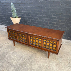 Mid-Century Modern Low-Profile Walnut Credenza, c.1960’s