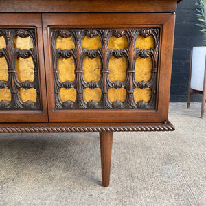 Mid-Century Modern Low-Profile Walnut Credenza, c.1960’s