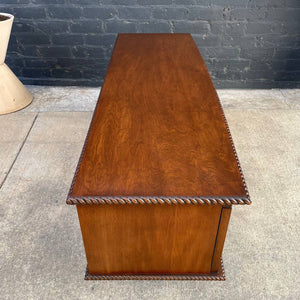 Mid-Century Modern Low-Profile Walnut Credenza, c.1960’s