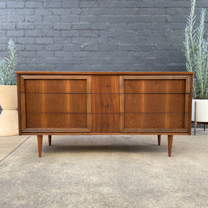 Vintage Mid-Century Modern Walnut Dresser, c.1960’s