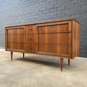 Vintage Mid-Century Modern Walnut Dresser, c.1960’s