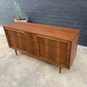 Vintage Mid-Century Modern Walnut Dresser, c.1960’s